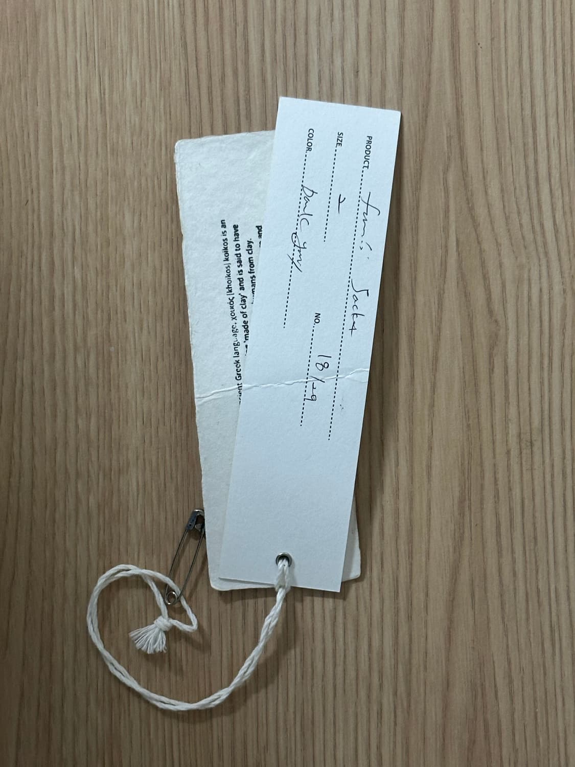 Icox Farmer's jacket x xoi.kos 2사이즈 상품이미지6