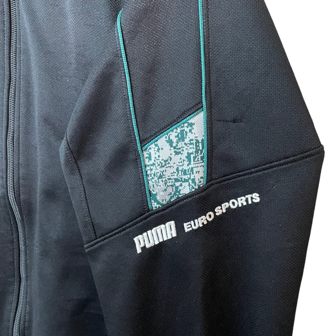 퓨마 초록라인 검은색 져지 M 상품이미지5