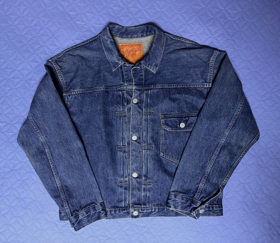 오어슬로우 1세대 데님자켓 워싱버전 상품이미지3