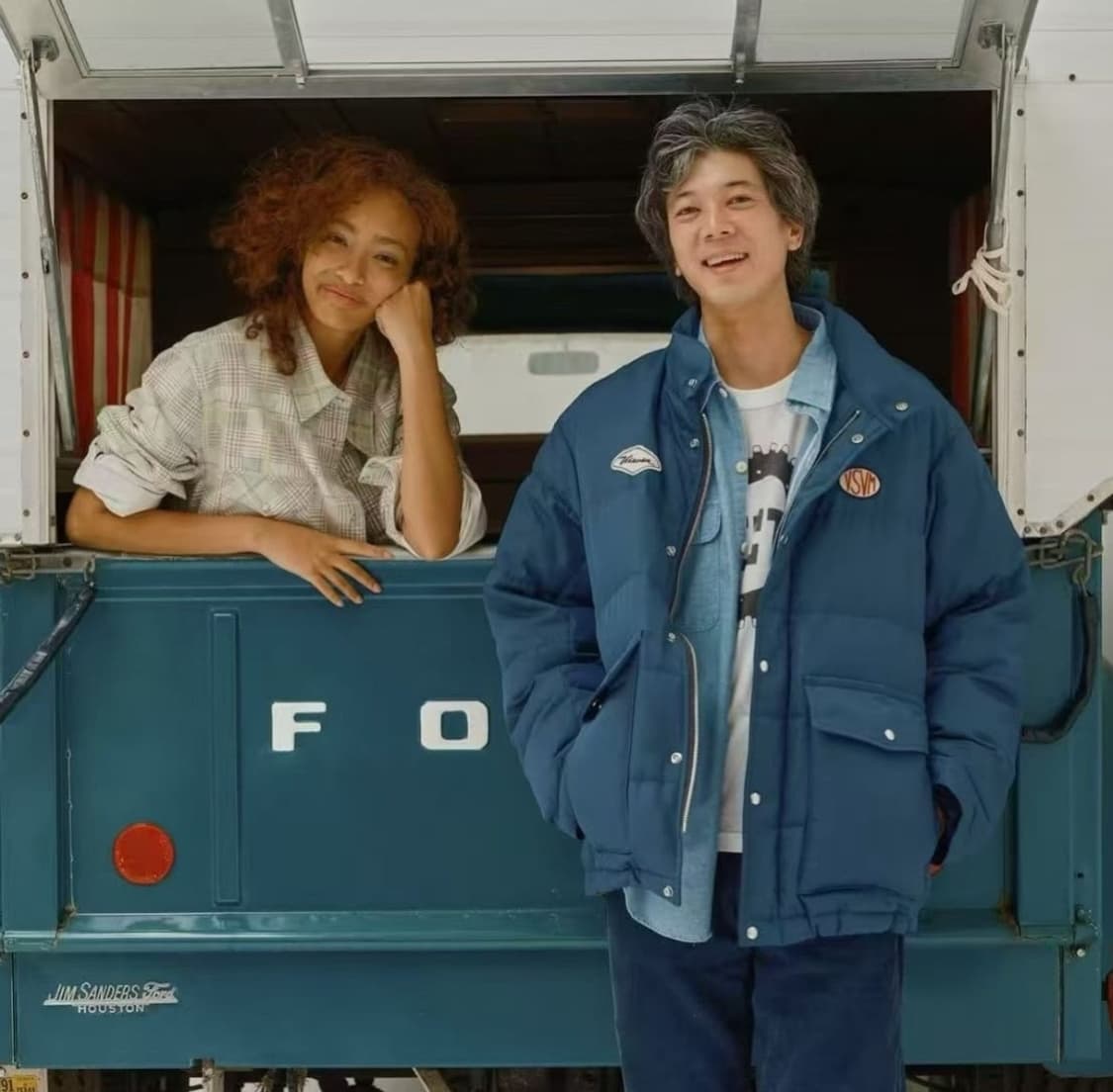 [4]비즈빔  FIL 24aw 베링 인슐레이터 다운 그린 상품이미지2