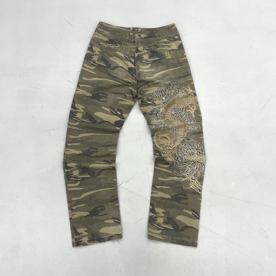 카라쿠리 타마시 드래곤 용자수 카모 오리엔탈 팬츠 상품이미지4