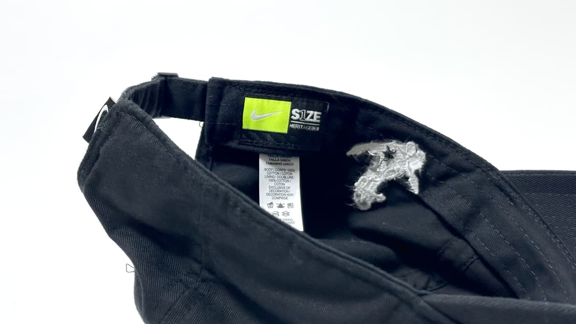 나이키 S1ZE 블랙 검정 볼캡 ‘Anchor’ 상품이미지10