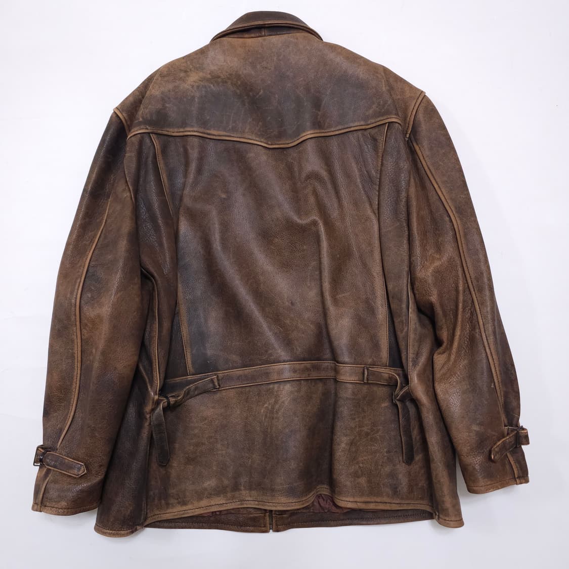 바나나리퍼플릭 90's 카우레더 자켓 상품이미지5