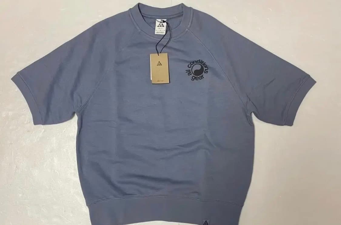 나이키 남성 acg 네이비 반팔 nike 상품이미지1