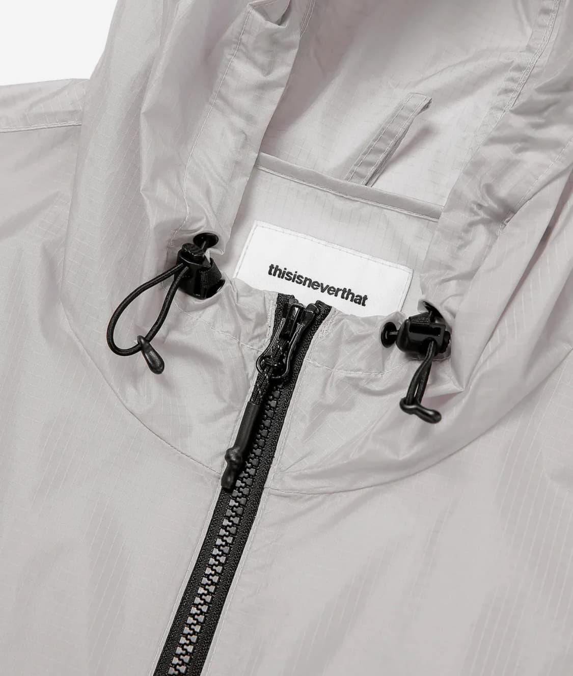디스이즈네버댓 티라이트 자켓 라이트그레이 바람막이 상품이미지5