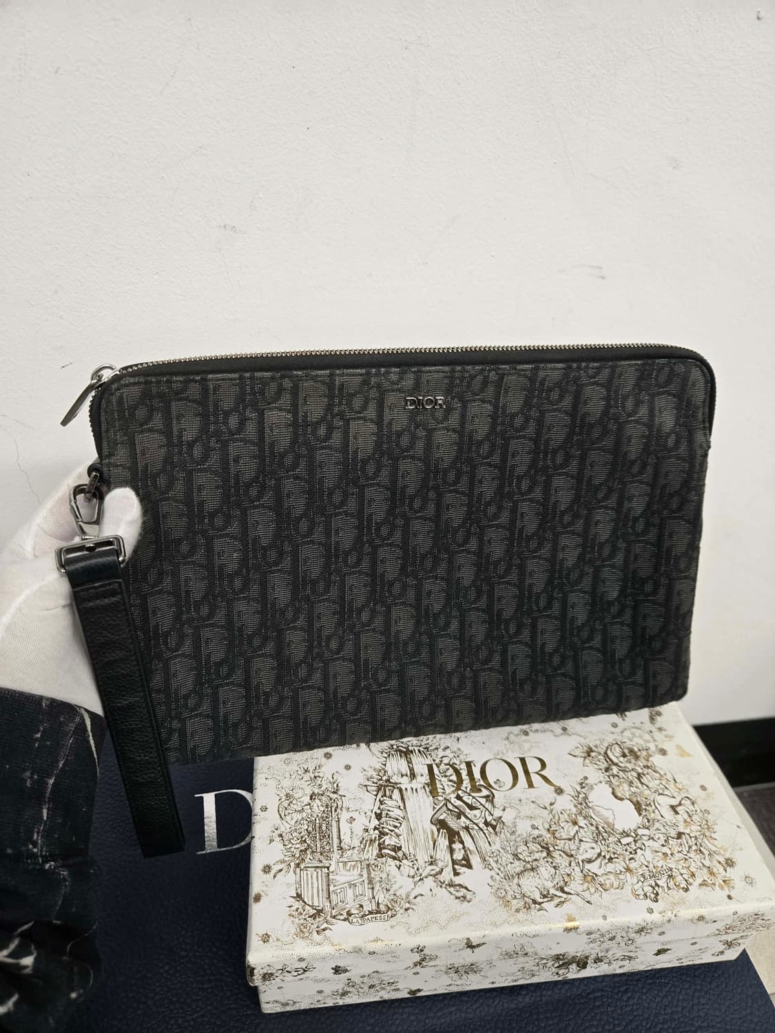 [보증서 정품] 디올 아이패드 클러치백 상품이미지4