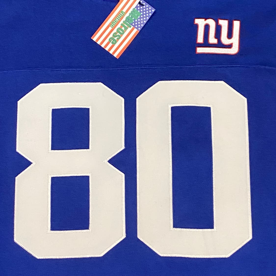 00s USA 빈티지 리복 NFL 클래식 뉴욕 자이언츠 긴팔 유니폼 상품이미지4