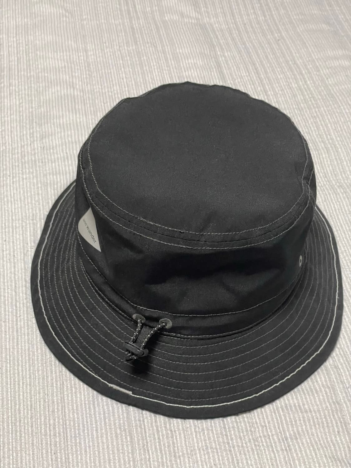 [F] 앤드원더 PE/CO 버킷햇 블랙 상품이미지2