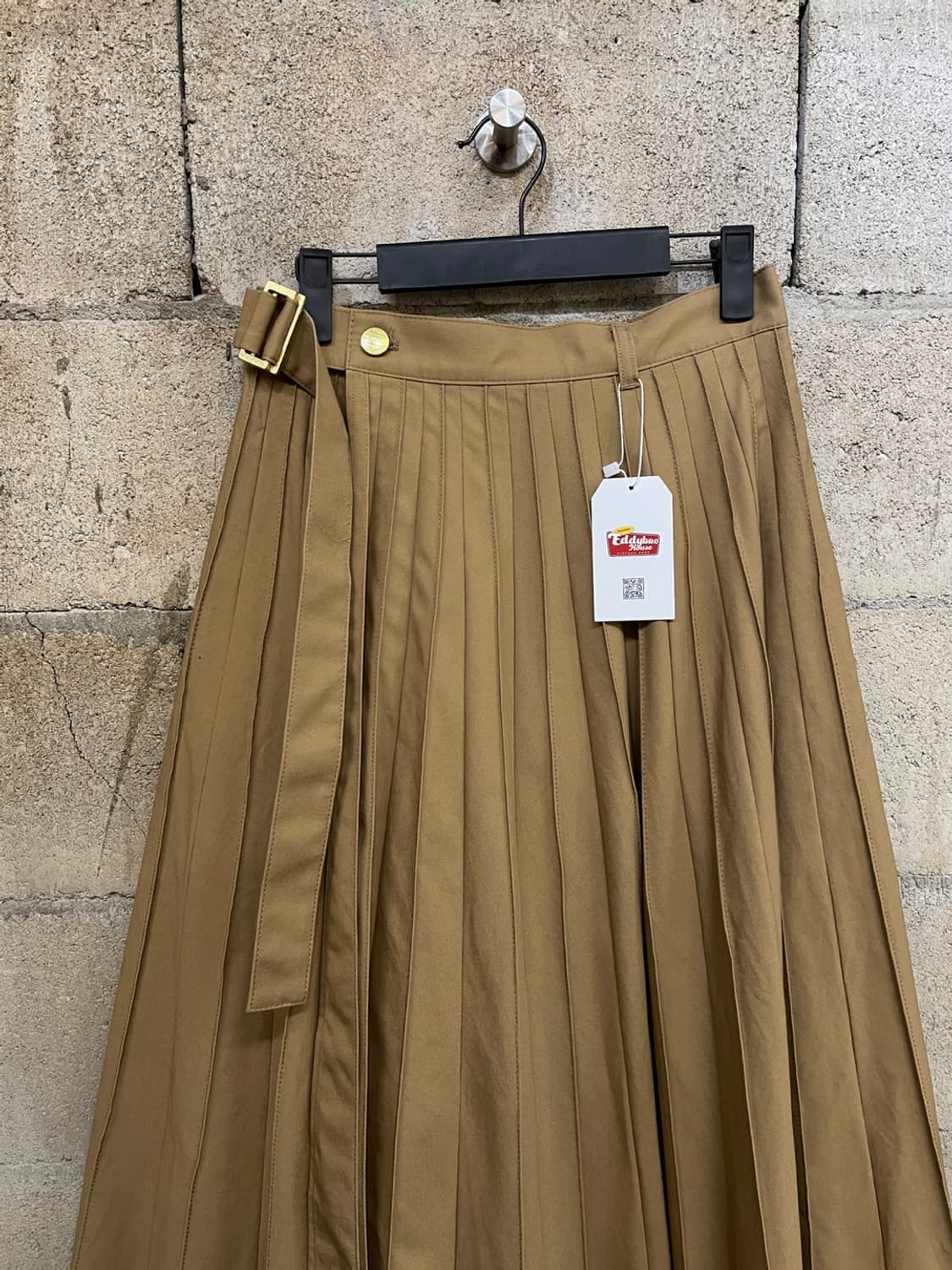 사카이 x 칼하트 플리츠 미디 스커트 상품이미지3