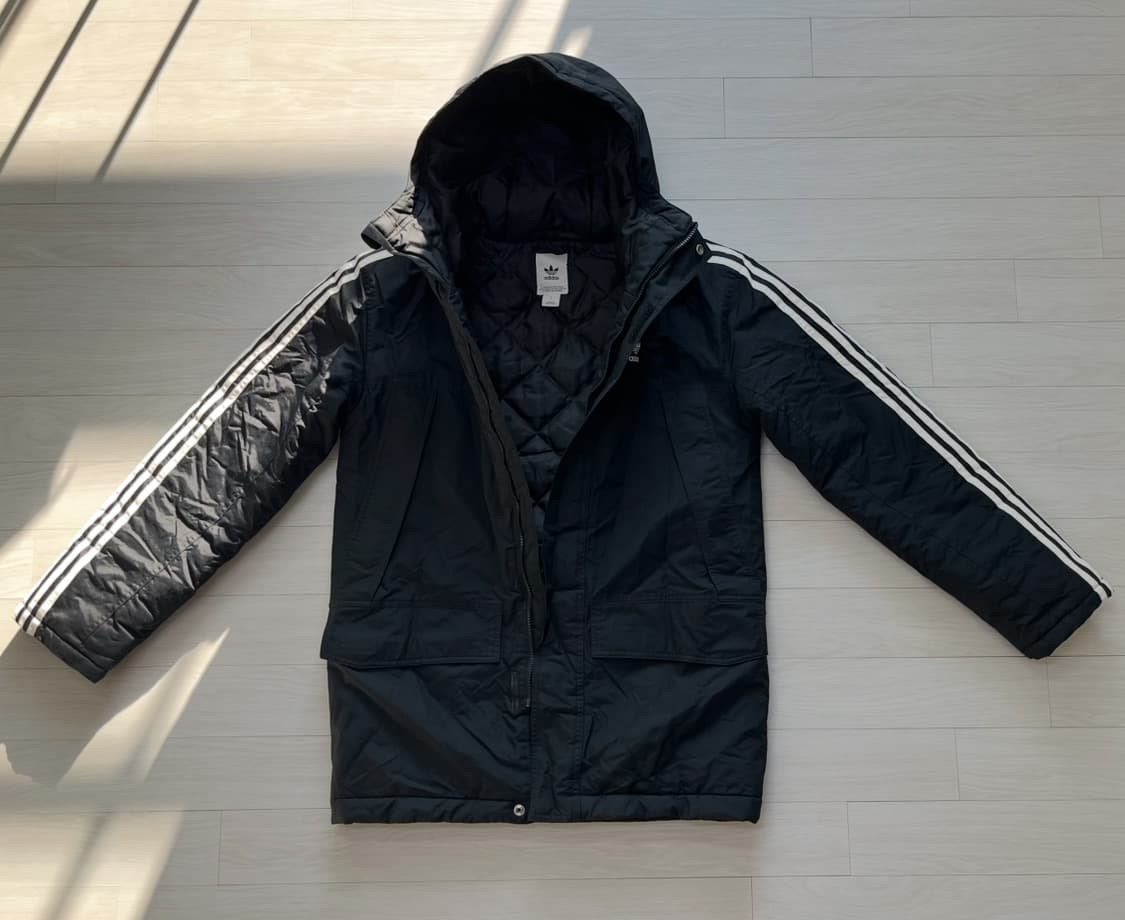 아디다스 3S 패딩 자켓 오리지널 파카 L 상품이미지4