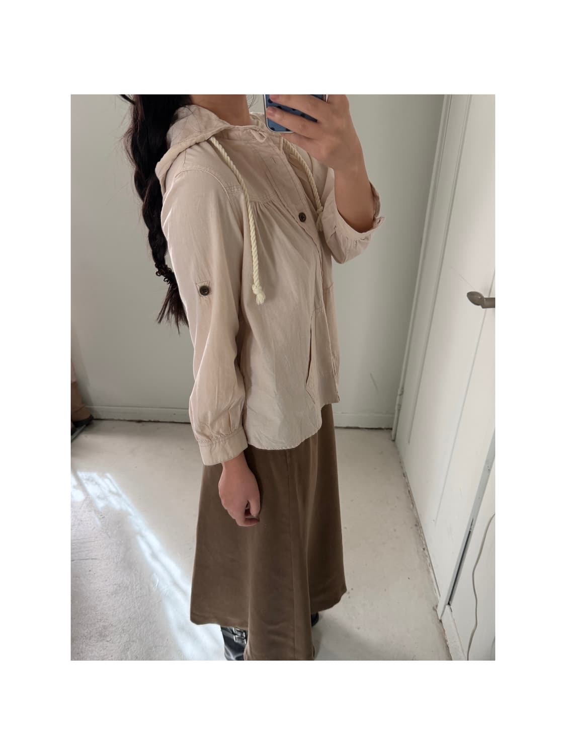 일본빈티지 모리 베이지 가디건 자켓 상품이미지1