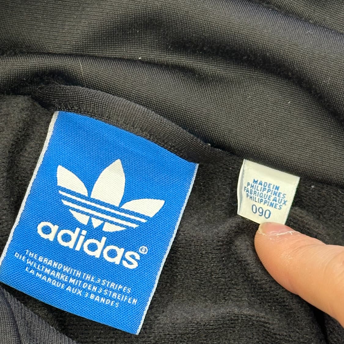 90 아디다스 파이어버드 블랙 트랙탑 상품이미지4