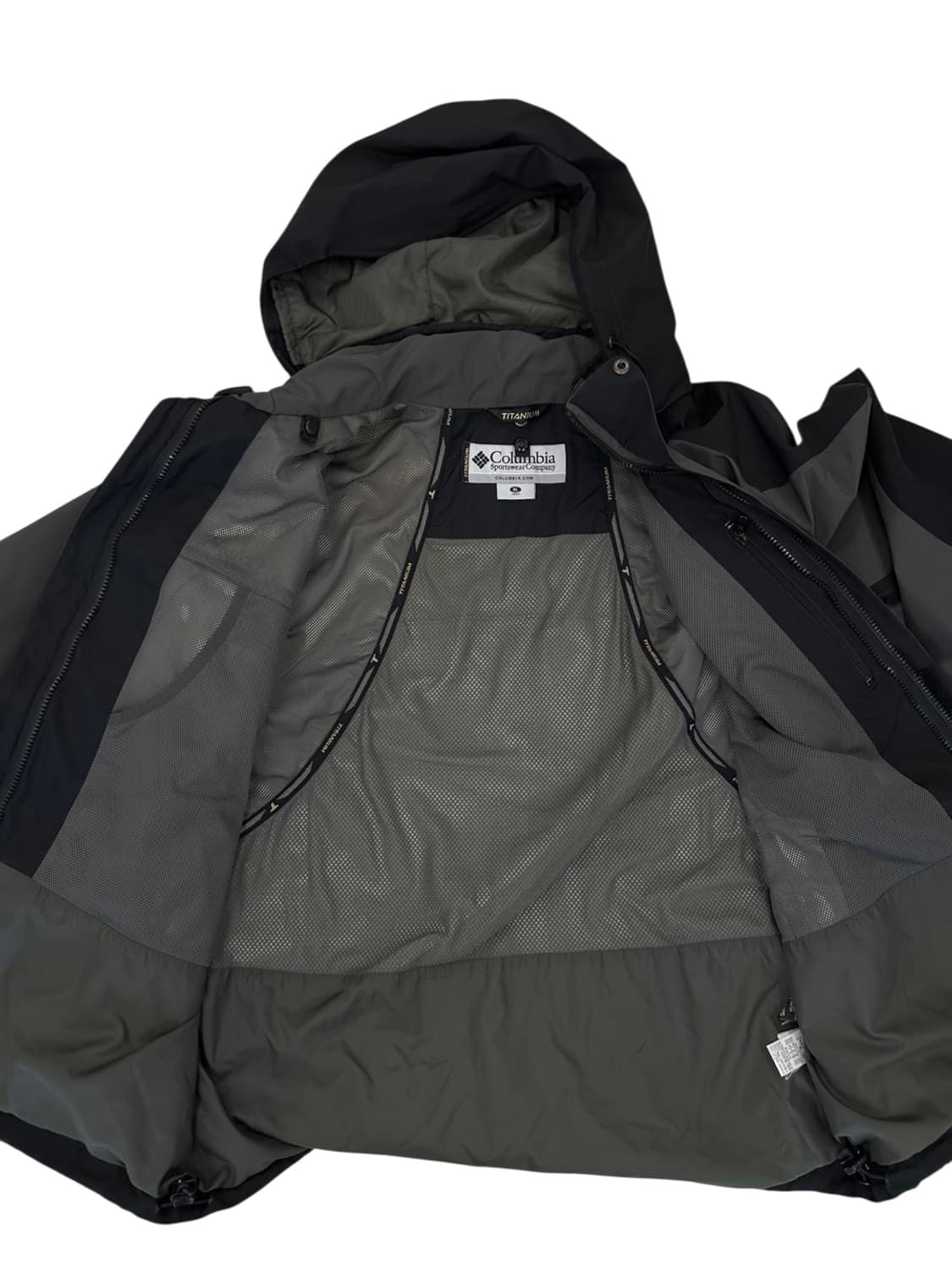 컬럼비아 콜롬비아 고어텍스 바람막이 그레이 블랙&카키그레이 (XL) 상품이미지7