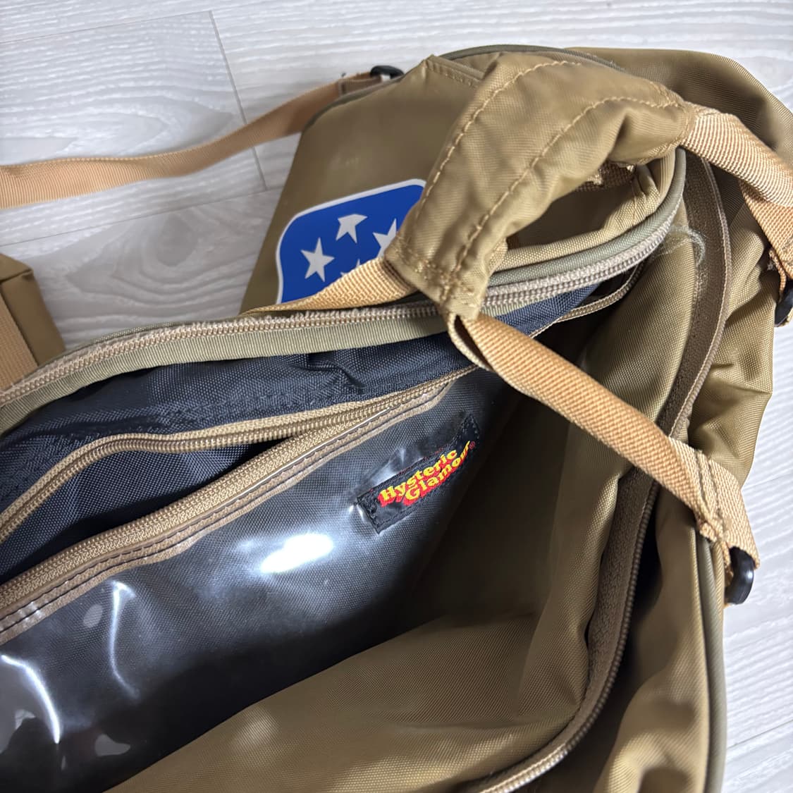 90s 히스테릭글래머 투웨이 보스턴백 상품이미지6