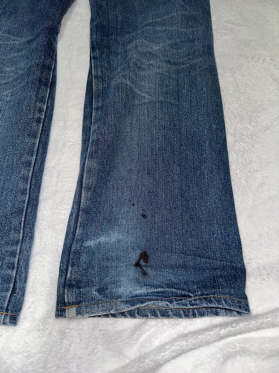 오리엔탈 잉어 자수 데님 상품이미지9