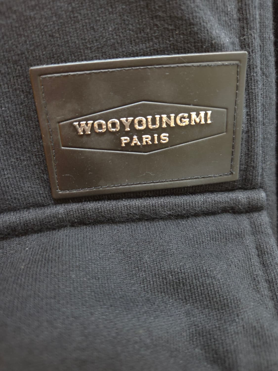 110 우영미 파리 블랙 하프집업 상품이미지4