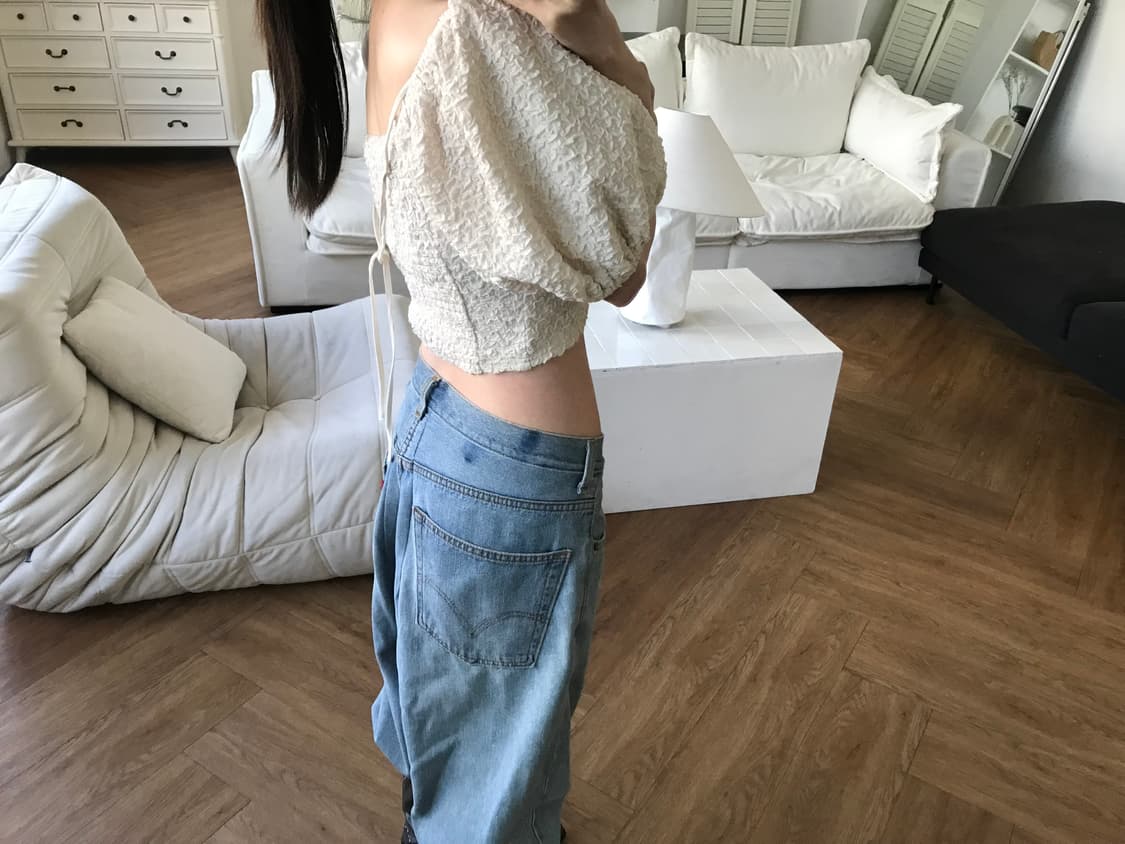 vintage puff top 상품이미지9