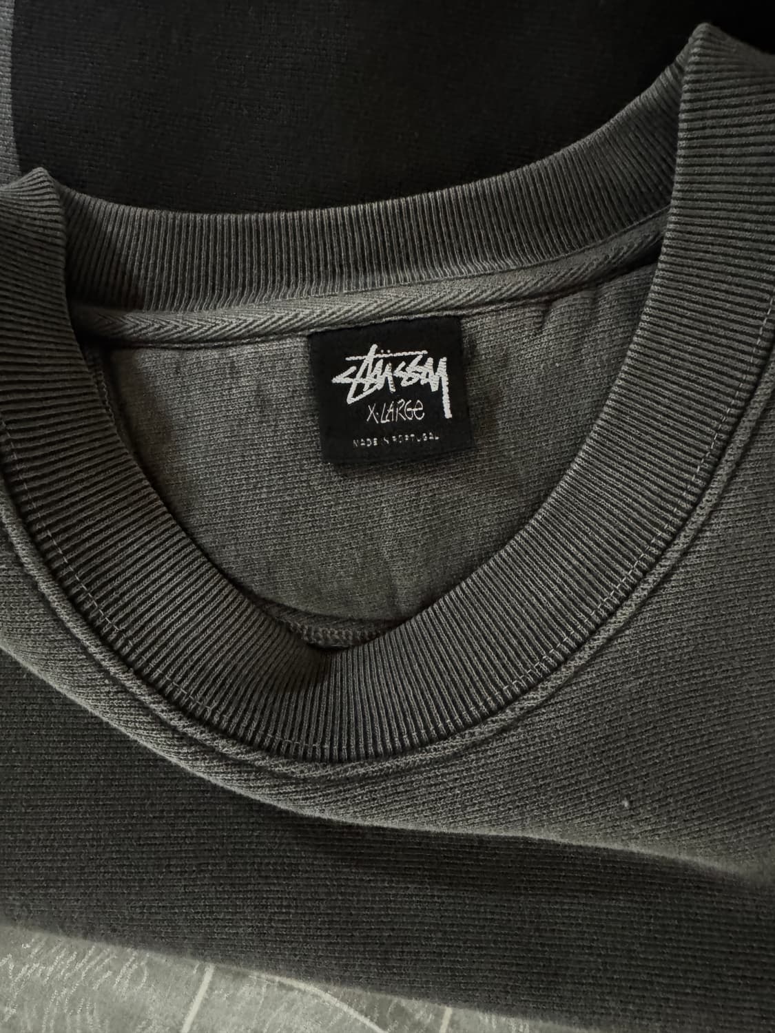 스투시 8볼 피그먼트 다이드 맨투맨 XL 상품이미지4