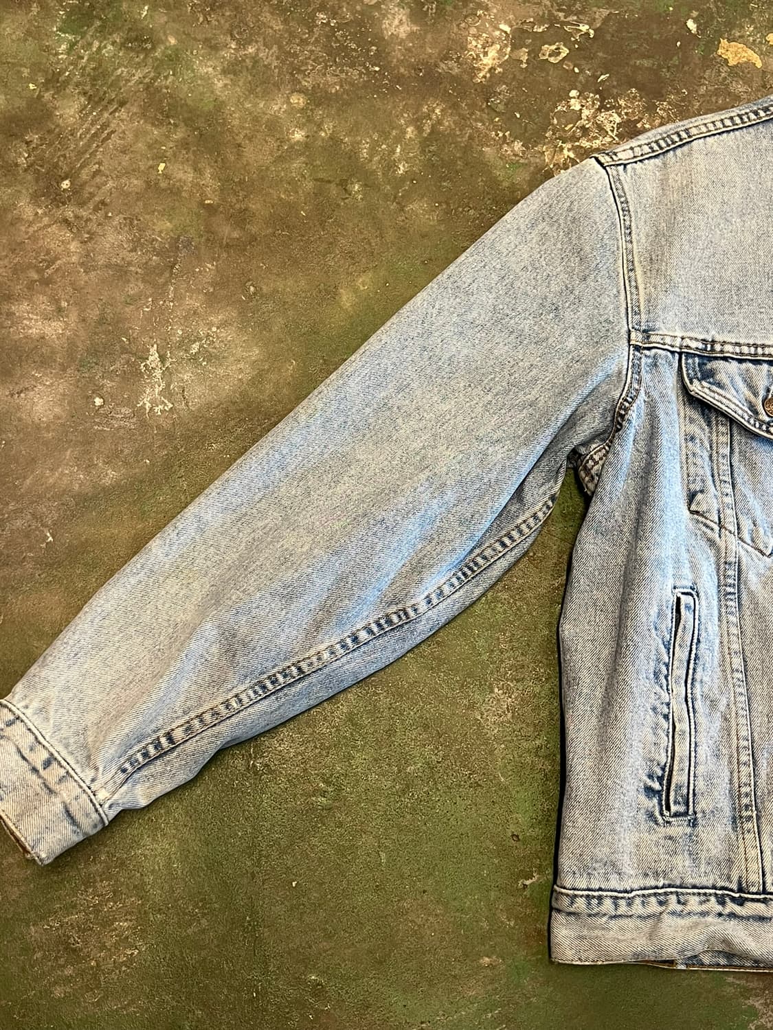 90's [L] 리바이스 빈티지 데님 트러커 자켓 유럽 타입3 상품이미지6