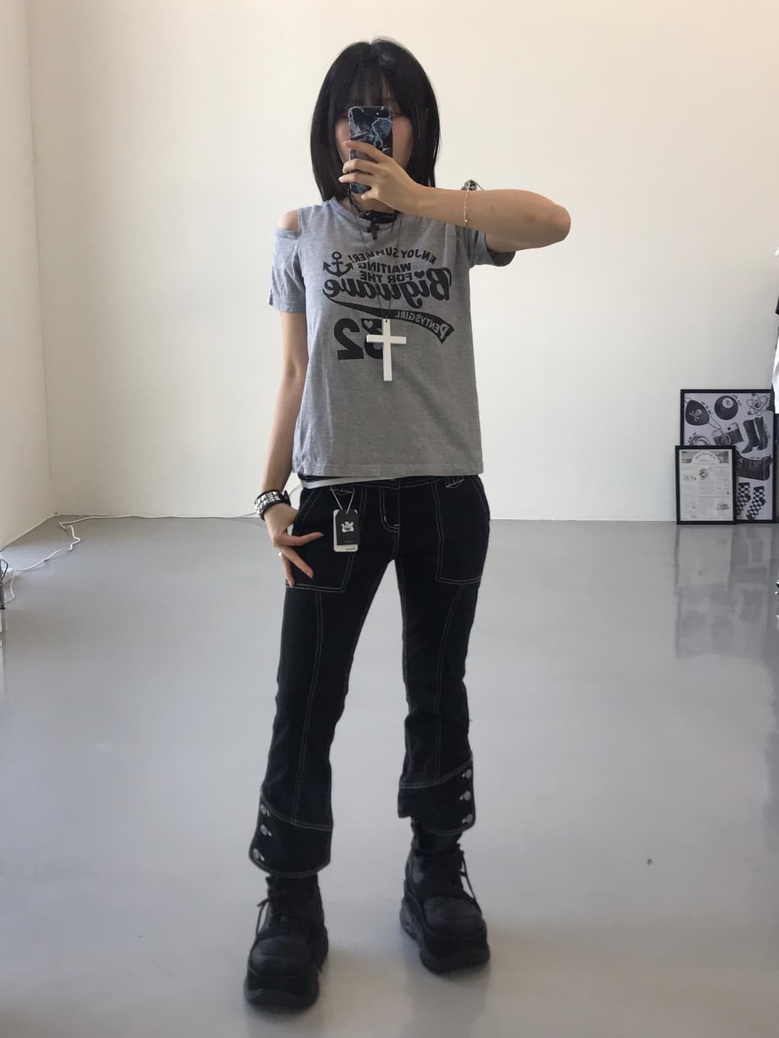 Jpn Y2k Graphic Short Sleeve T-Shirts 상품이미지2