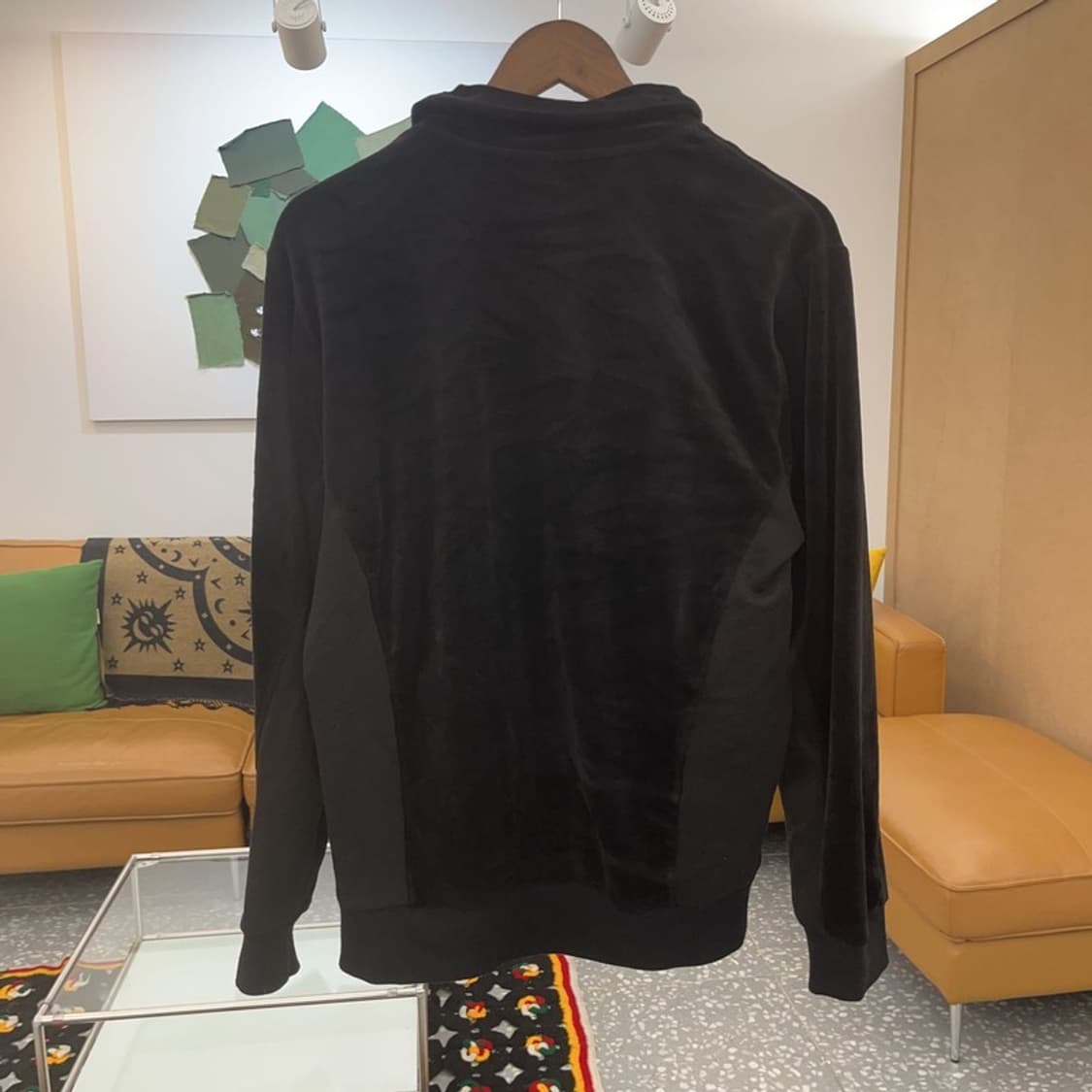 푸마 빈티지 웜셀 벨루어 벨벳 져지 집업 L C07389 상품이미지4