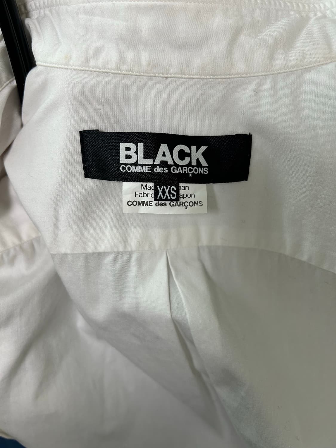 꼼데가르송 슬리브 컷라인 반팔셔츠 상품이미지3