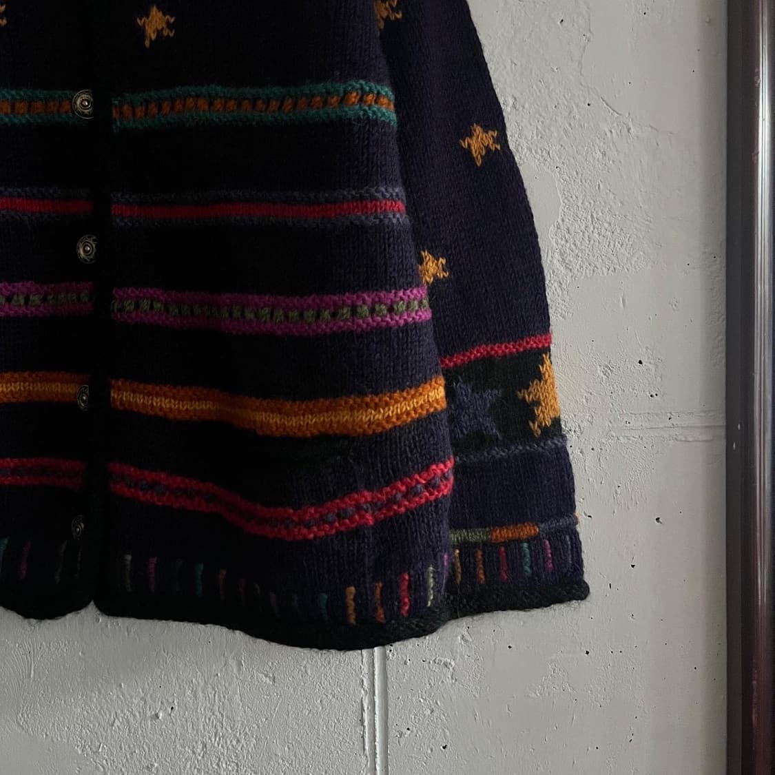 made in nepal  🌌 밤하늘의 별 가디건 상품이미지4