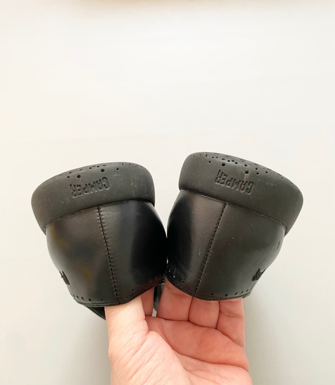 [캠퍼] 정품 스파이럴 코멧 가죽 블랙 여성슈즈 38(240~245) 상품이미지4