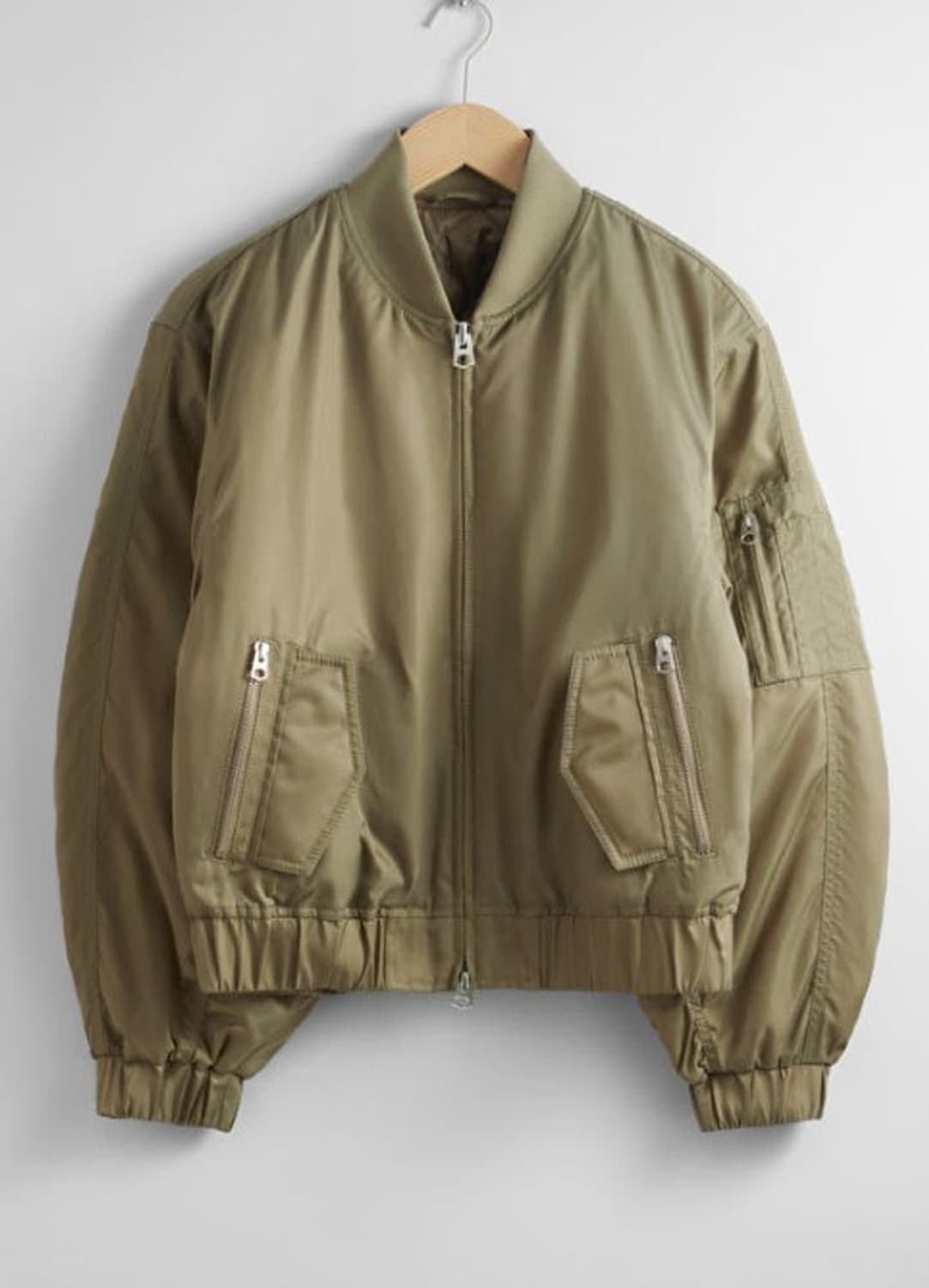 앤아더스토리즈 &OtherStories Boxy Zip-Up Jacket 상품이미지1