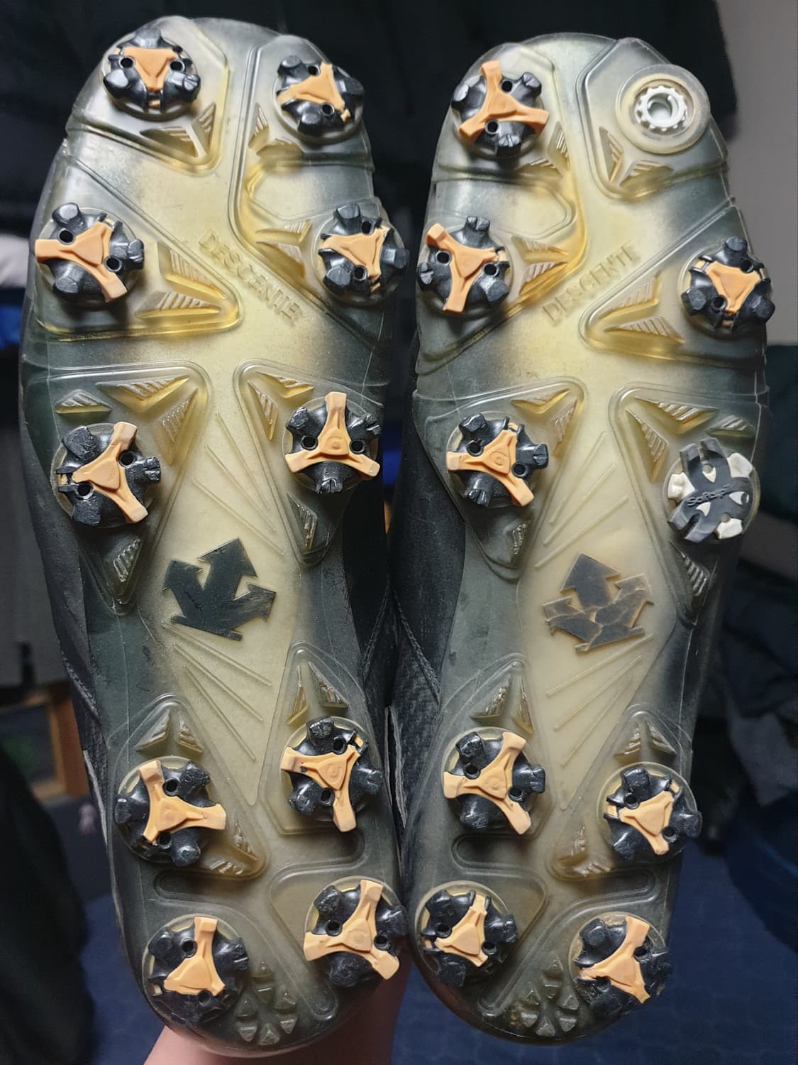 (단종매물) 데상트골프 보아다이얼 스파이크 골프화 블랙 (265) 상품이미지5