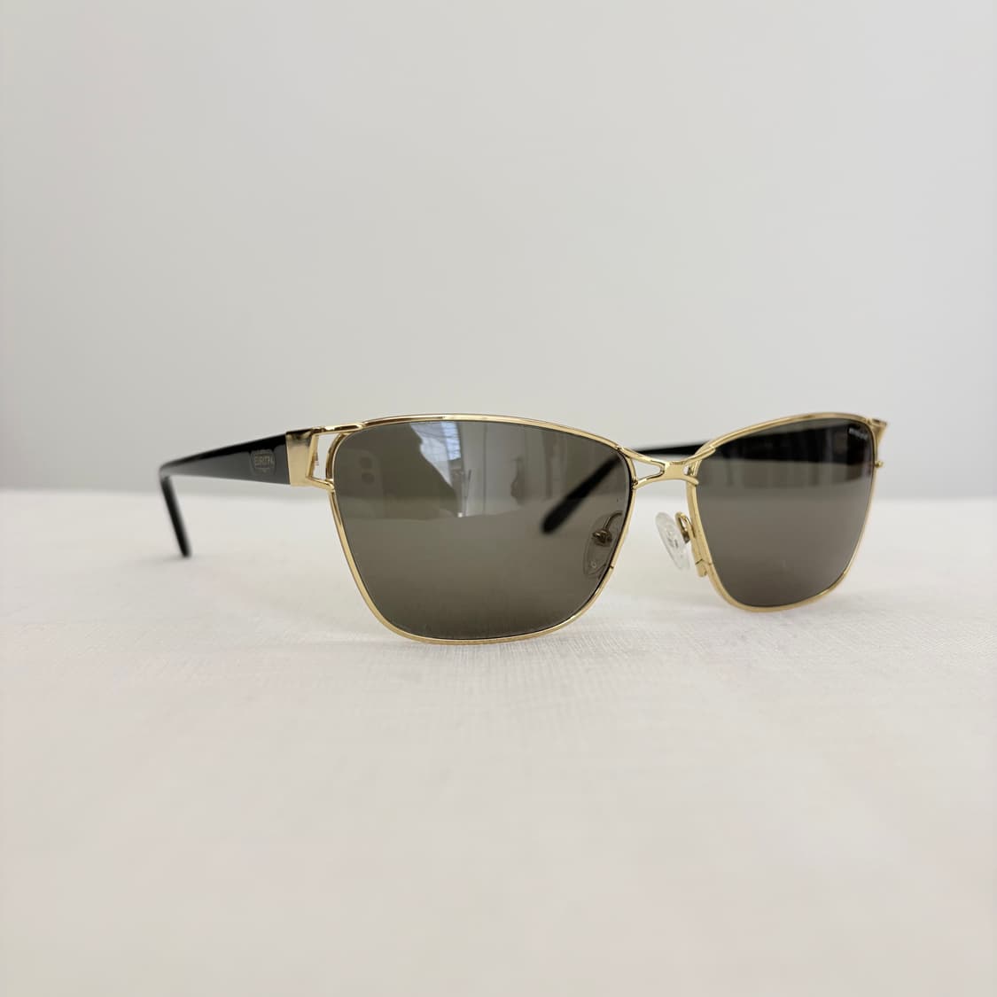 EUROPA 골드 스퀘어 빈티지 선글라스 상품이미지3