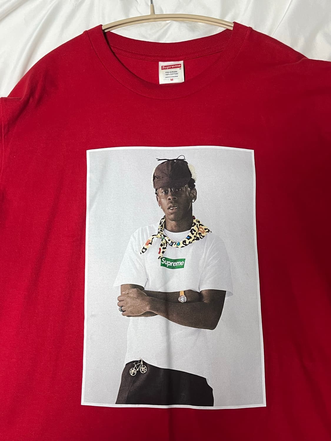 [M]슈프림 타일러 더 크리에이터 티셔츠 레드 - 24FW 상품이미지1
