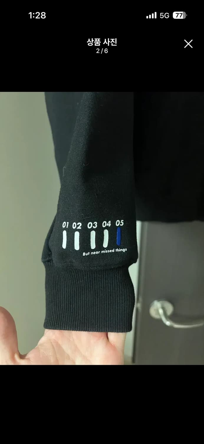 아더에러 5주년 기념 맨투맨 a1사이즈 상품이미지3