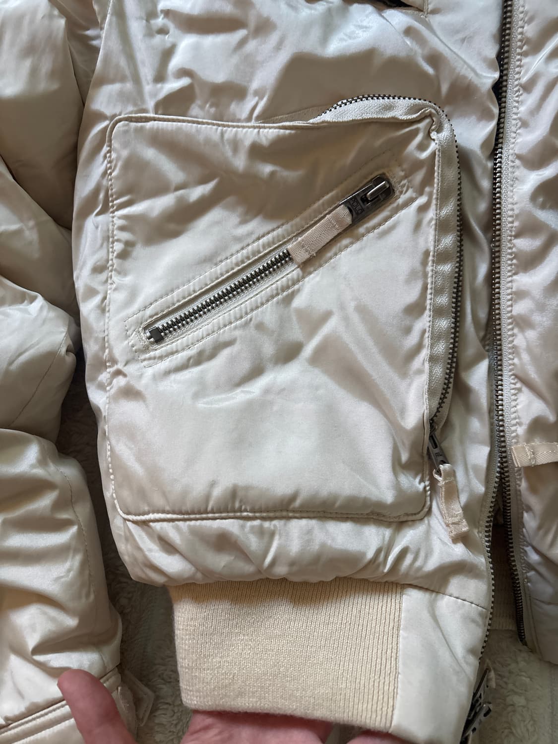 랄프로렌 퍼 트리밍 자켓 상품이미지4