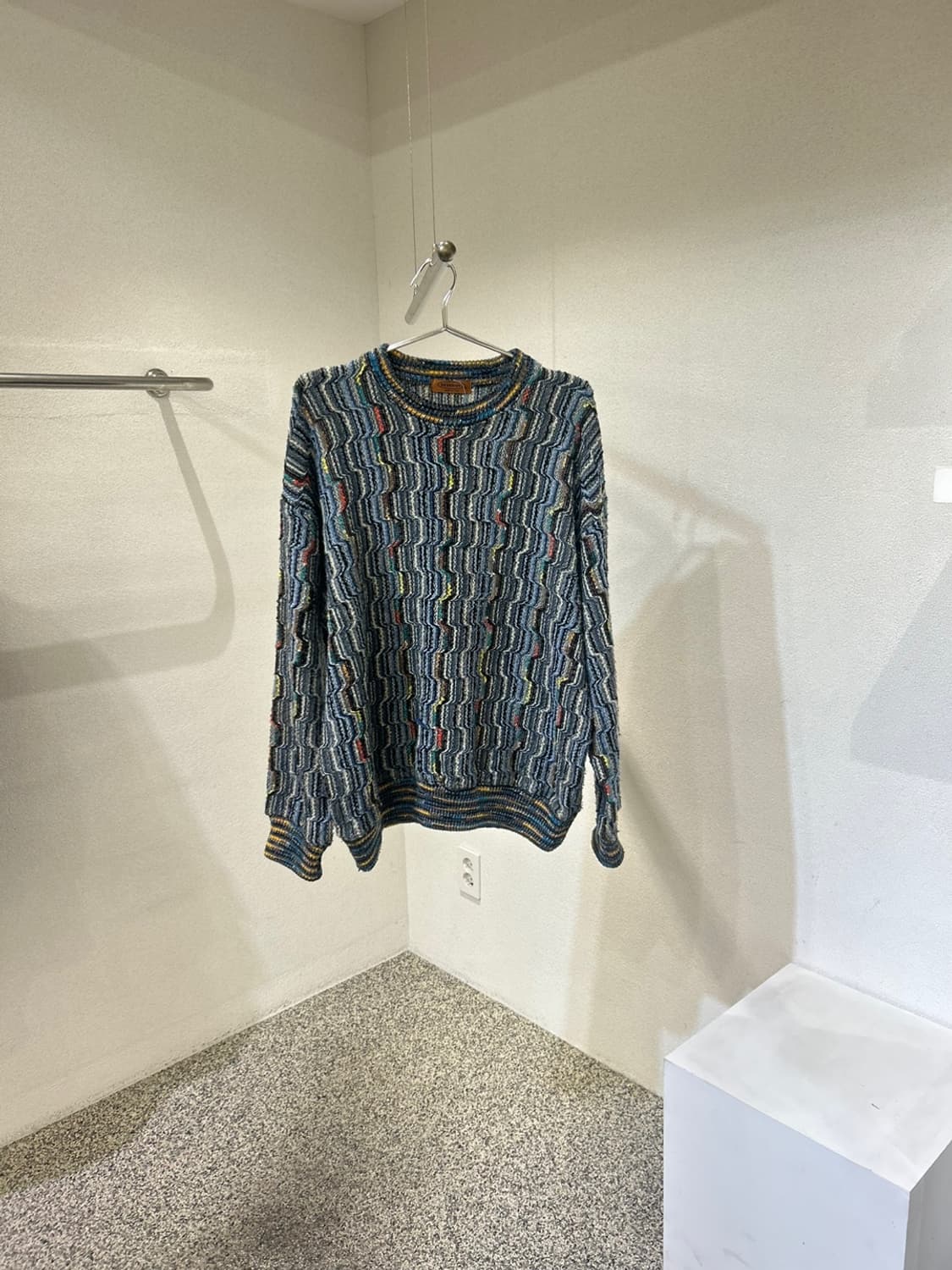 미쏘니 패턴 니트 상품이미지1