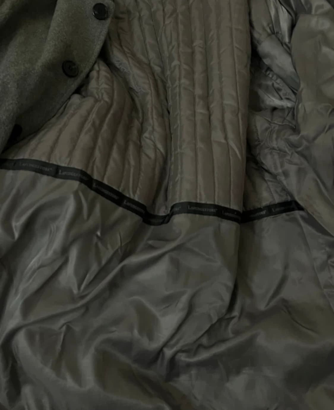 라퍼지스토어 울 후드 롱 코트 S 상품이미지5