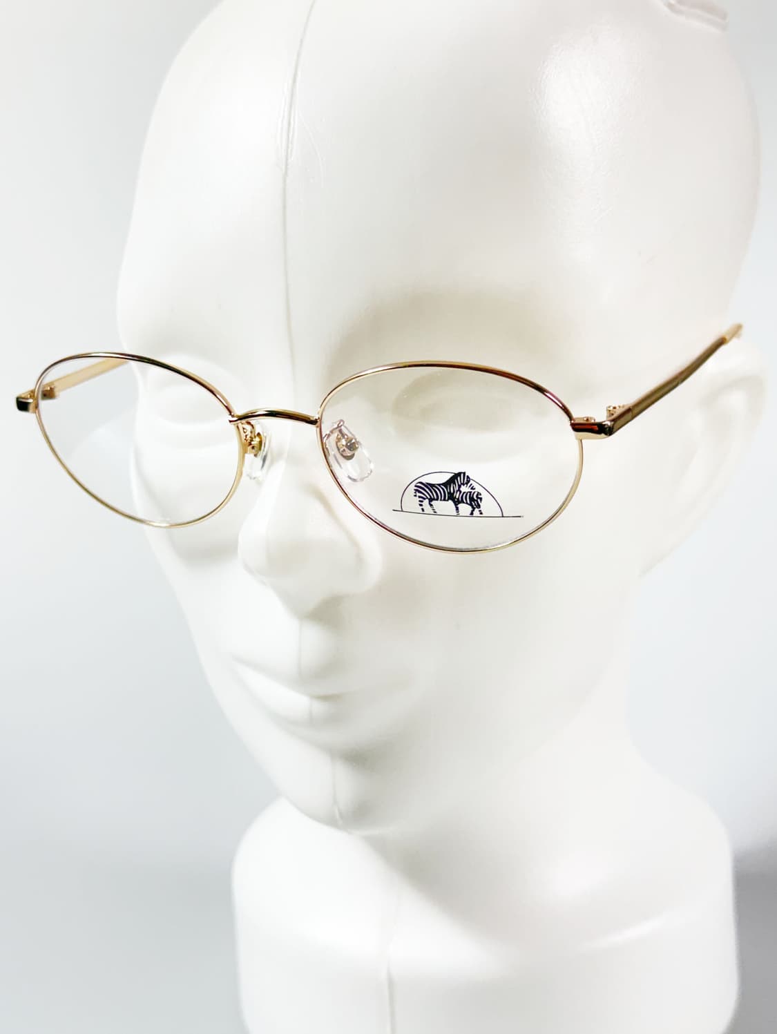 90s 오버사이즈 골드 슬림 오벌 메탈 빈티지 안경 상품이미지8