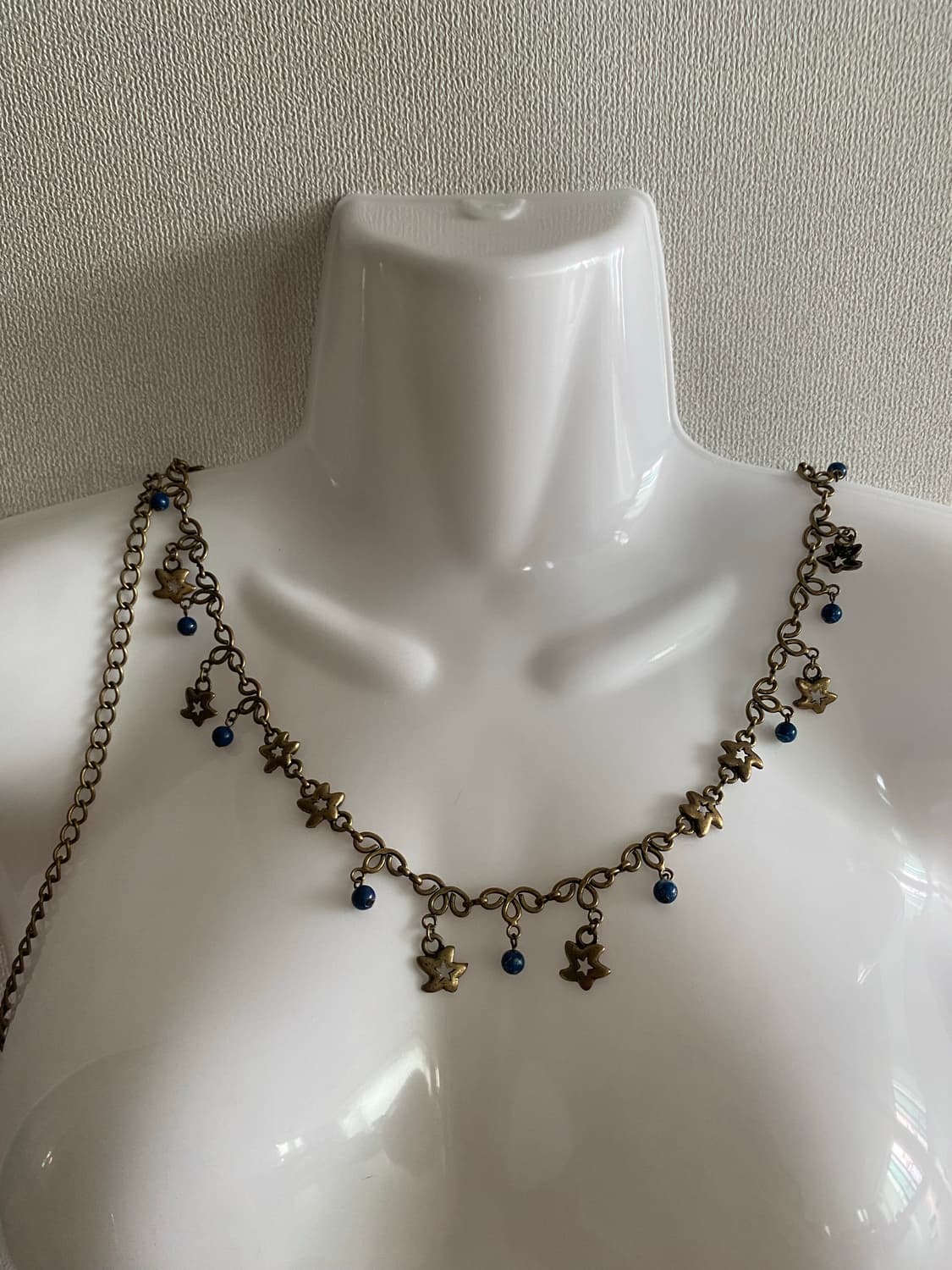 빈티지 별 모양 체인 벨트 겸 목걸이 상품이미지8