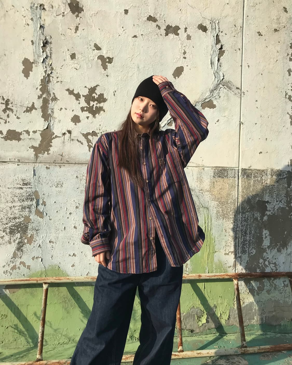 빈티지 스트라이프 퍼피 셔츠  상품이미지3