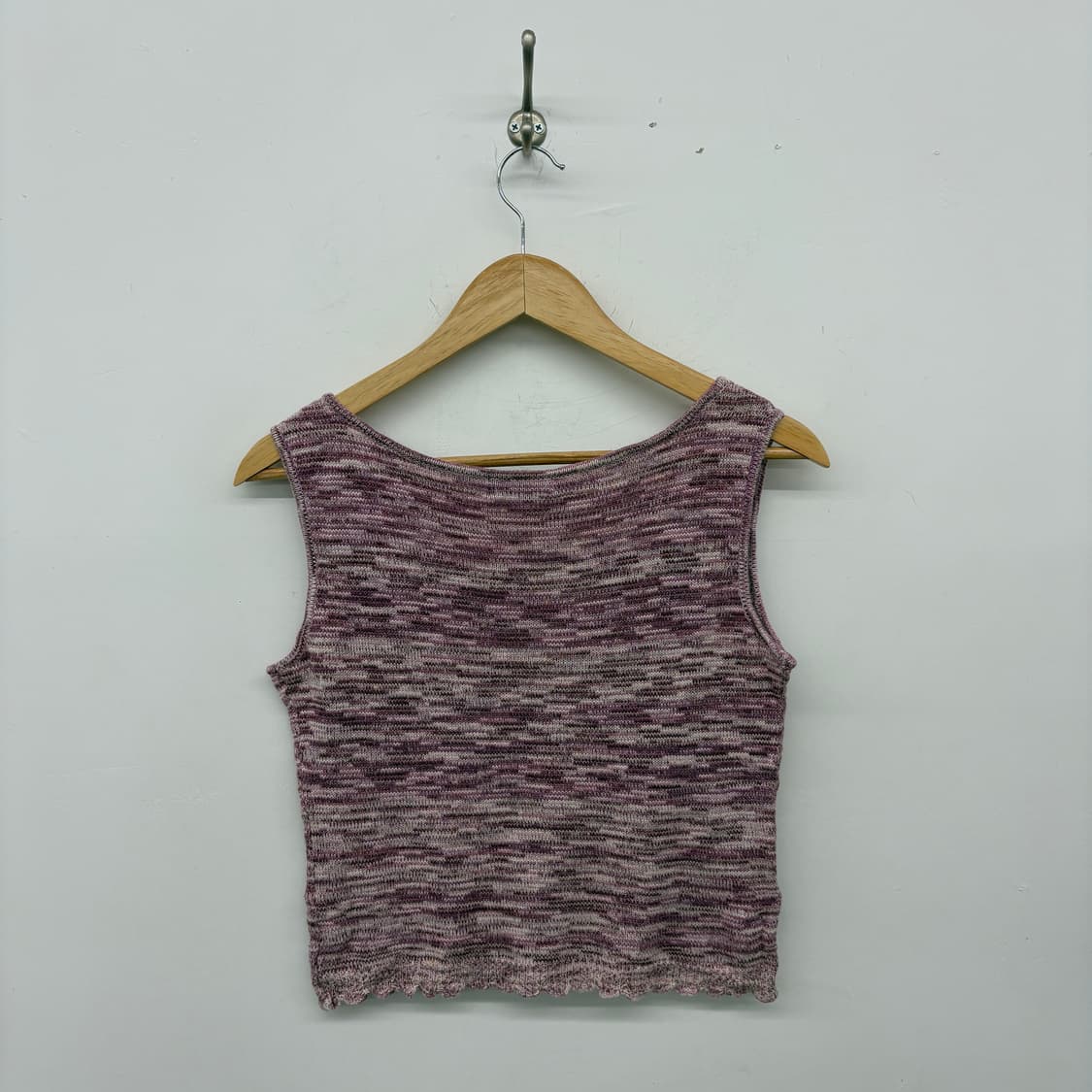 버버리 블루라벨 민소매 니트 여성M 상품이미지4