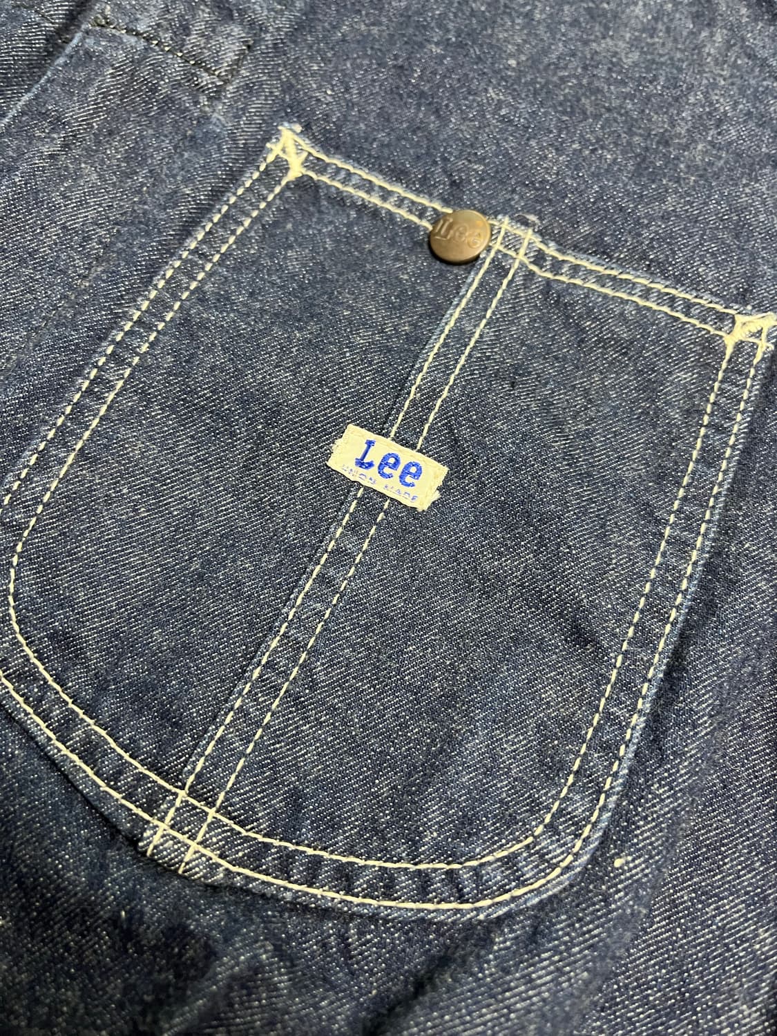 리 Lee 유니온 점프수트 올인원 커버올 인디고 S 상품이미지4