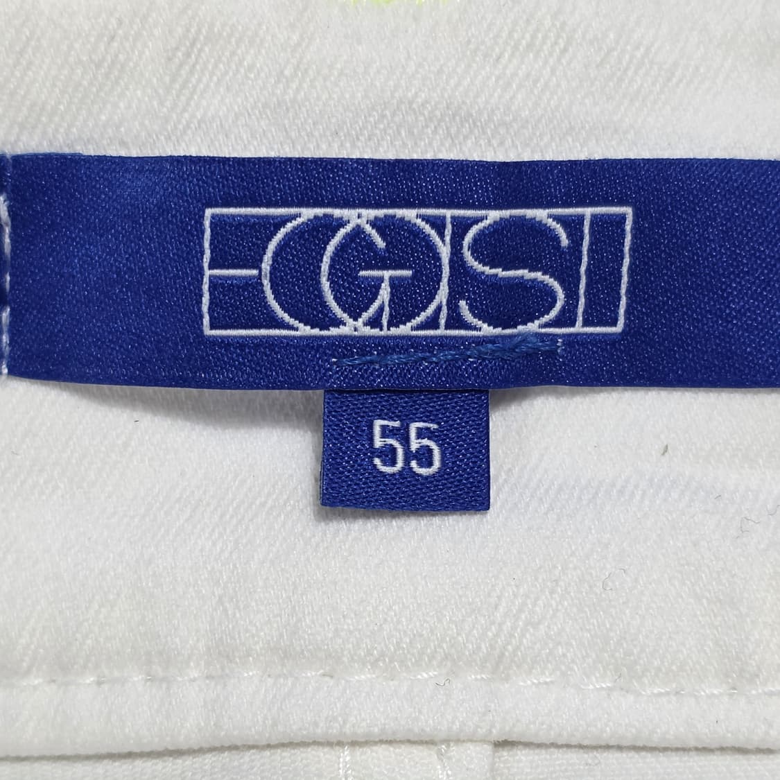 1171 에고이스트 화이트 스판 데님 / 55 / 세미부츠컷핏 상품이미지9