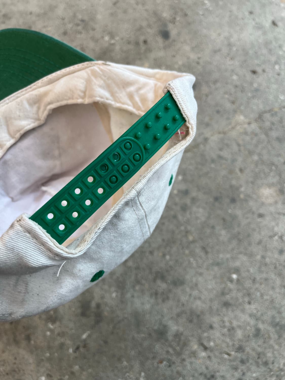 Vintage two tone ball cap 빈티지 배색 볼캡 상품이미지4