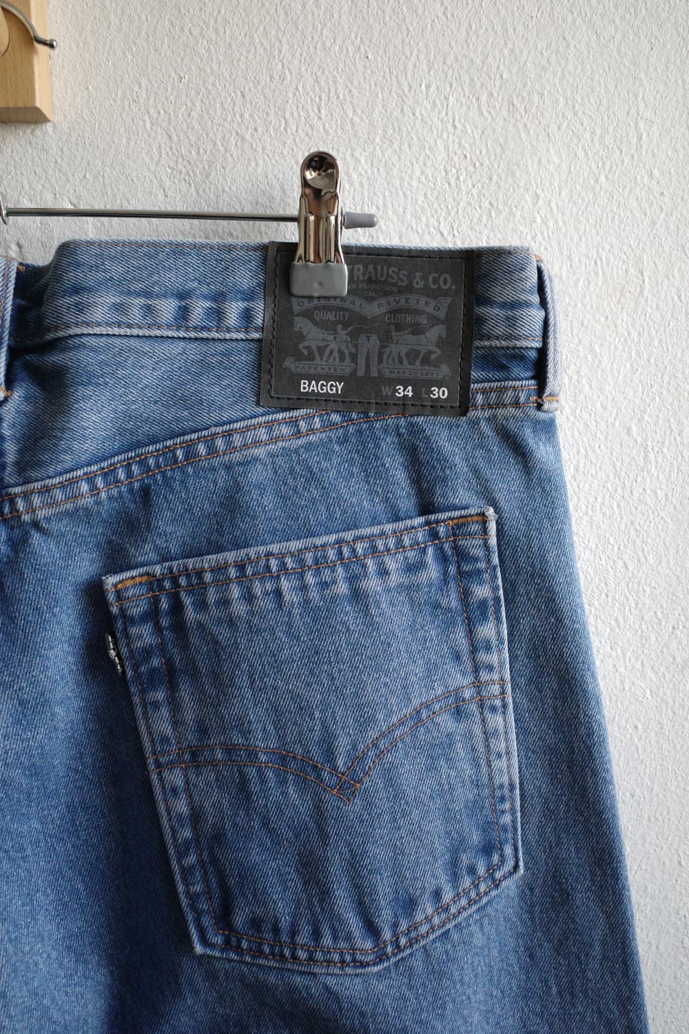 리바이스 메이드 앤 크래프트 라인 배기 진 상품이미지6