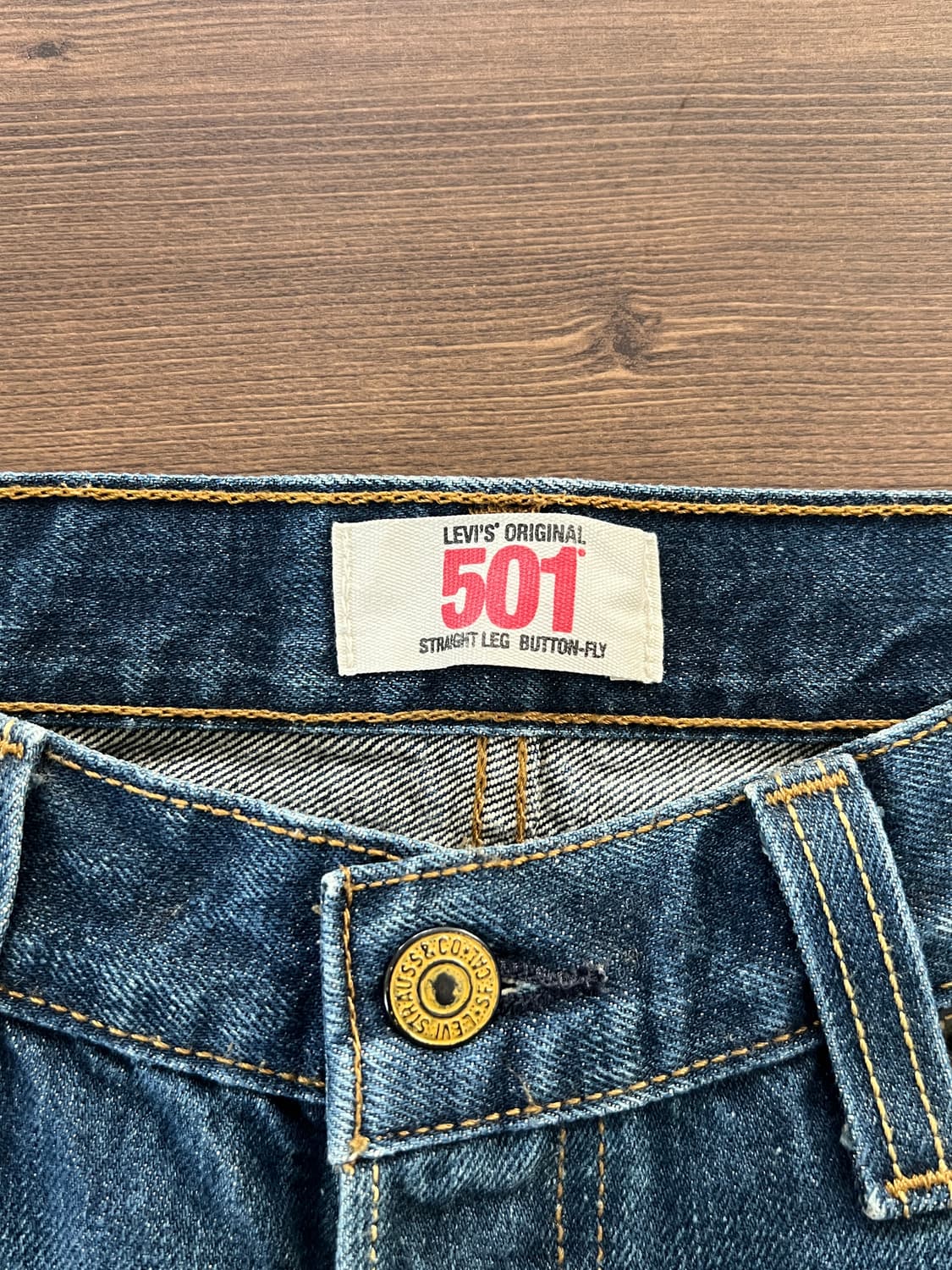 Levis 리바이스 501 버튼플라이 데님 팬츠 상품이미지7