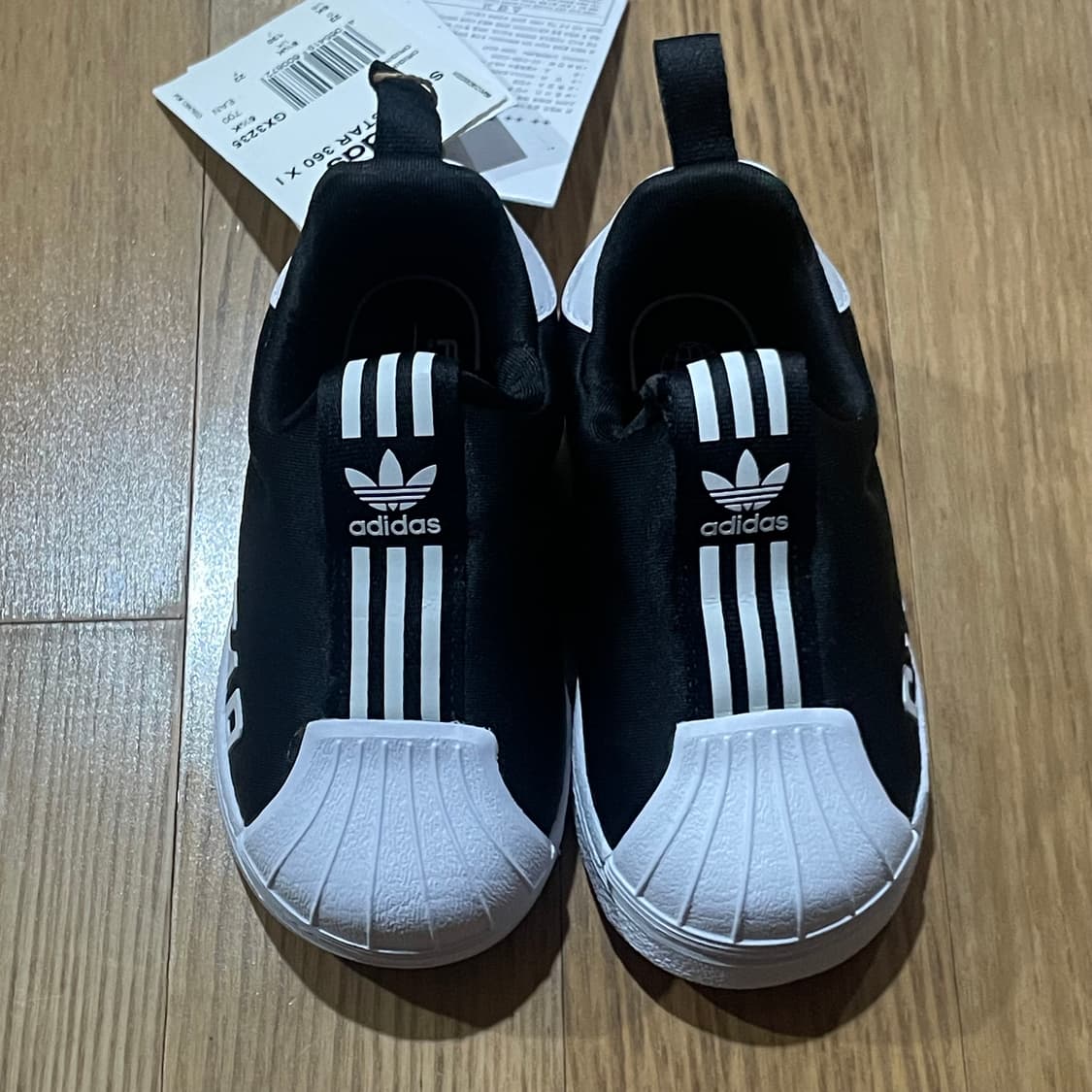 키즈) 새상품 아디다스 슈퍼스타 슬립온 130mm 상품이미지2