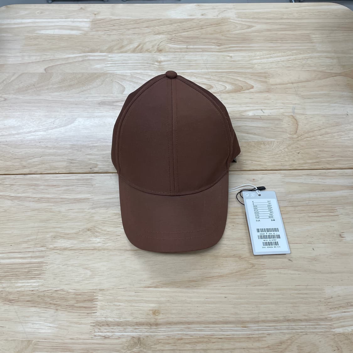 COS 브라운 볼캡 새상품 S/M(W) 상품이미지1