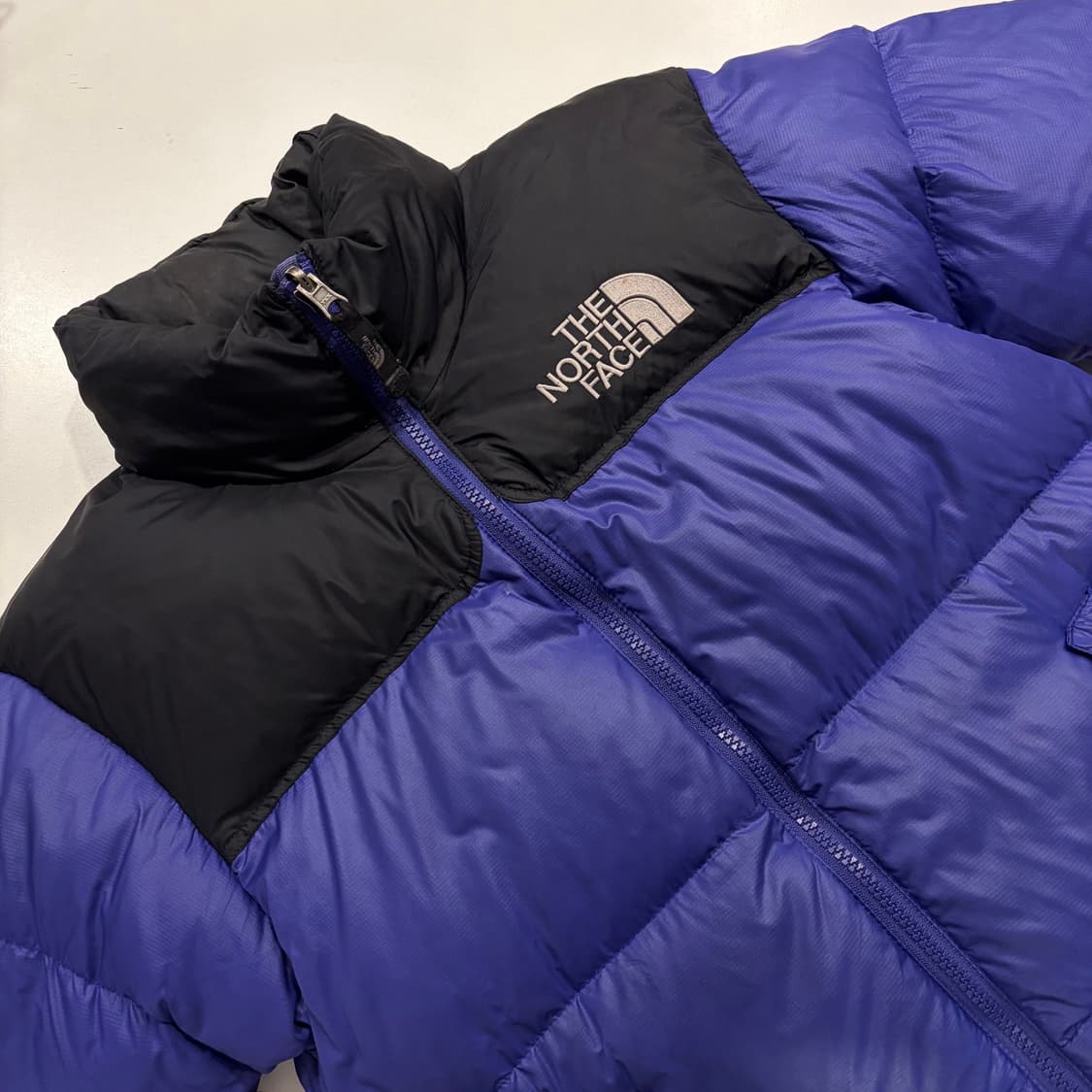 [85/XS] 노스페이스 700 다운 눕시 퍼플 패딩 자켓 C167 상품이미지3