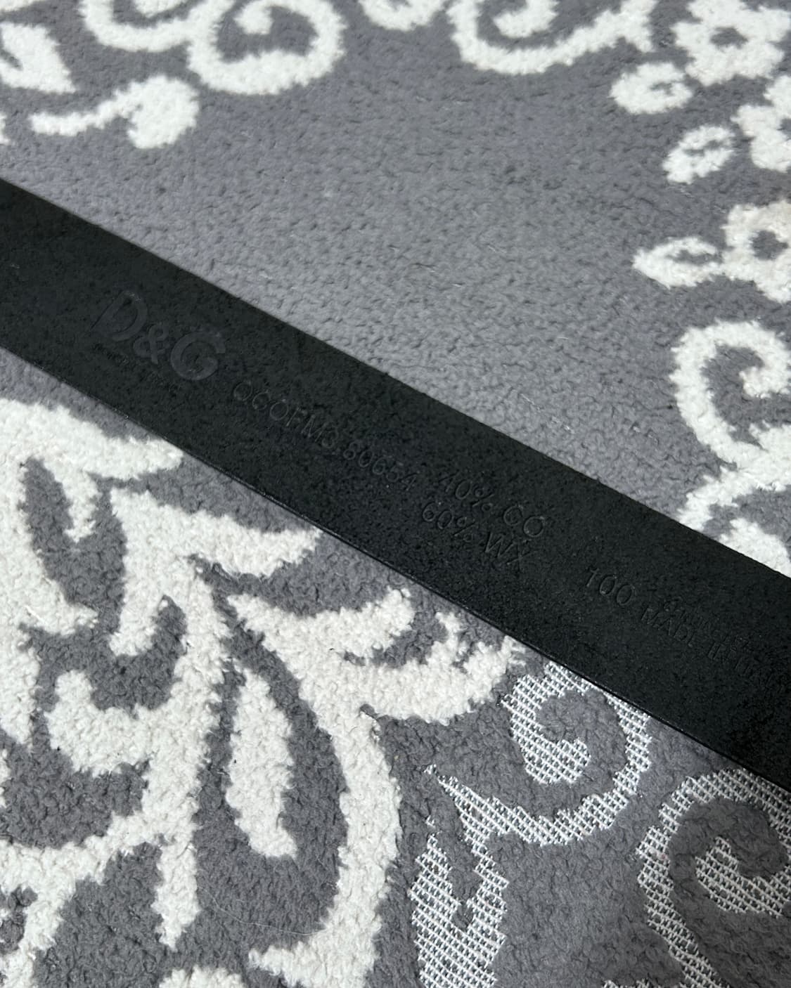 00‘s 돌체앤가바나 밀리터리 하이브리드 벨트 상품이미지6