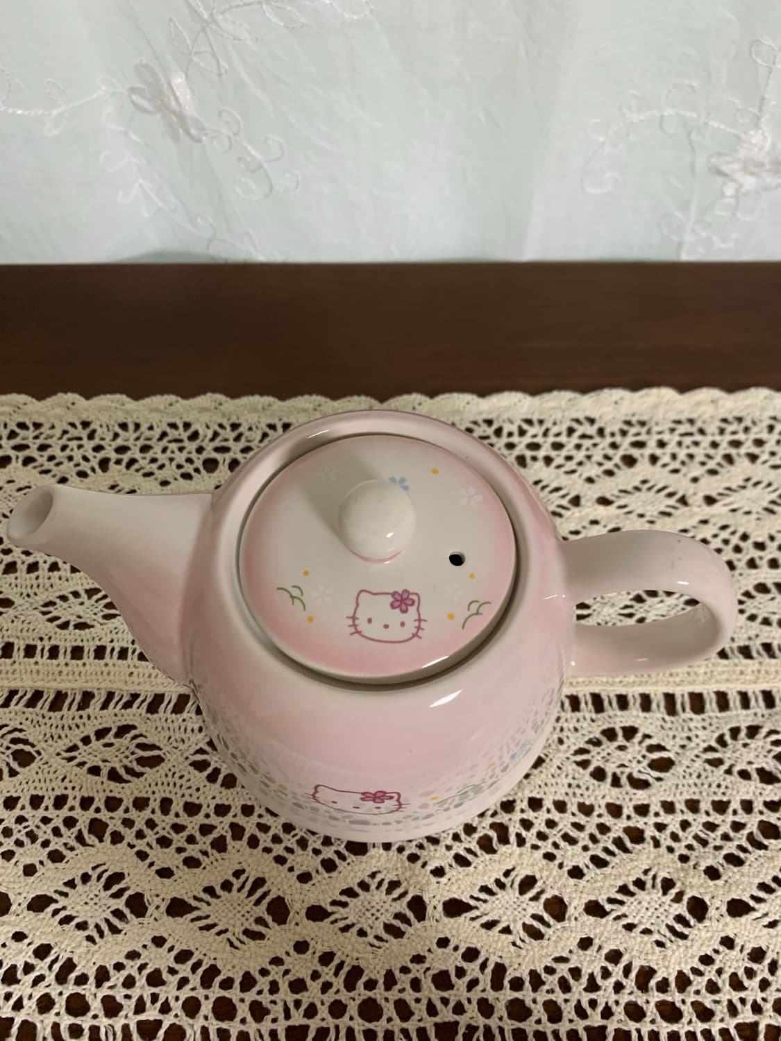 고전키티 헬로키티 01년 티팟 상품이미지2